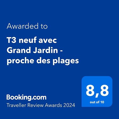 T3 Neuf Avec Grand Jardin - Proche Des Plages Saint-Cyr-sur-Mer Luaran gambar